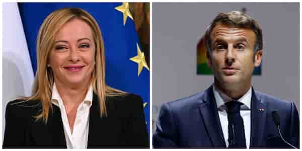 Meloni Macron