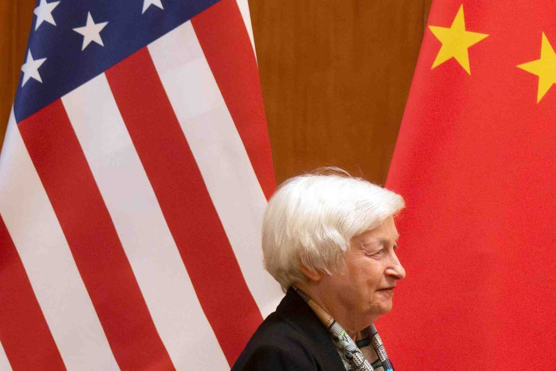 La visite de Janet Yellen en Chine intervient tout juste huit mois après son précédent voyage, qui avait permis de stabiliser une relation conflictuelle entre les deux premières économies mondiales.