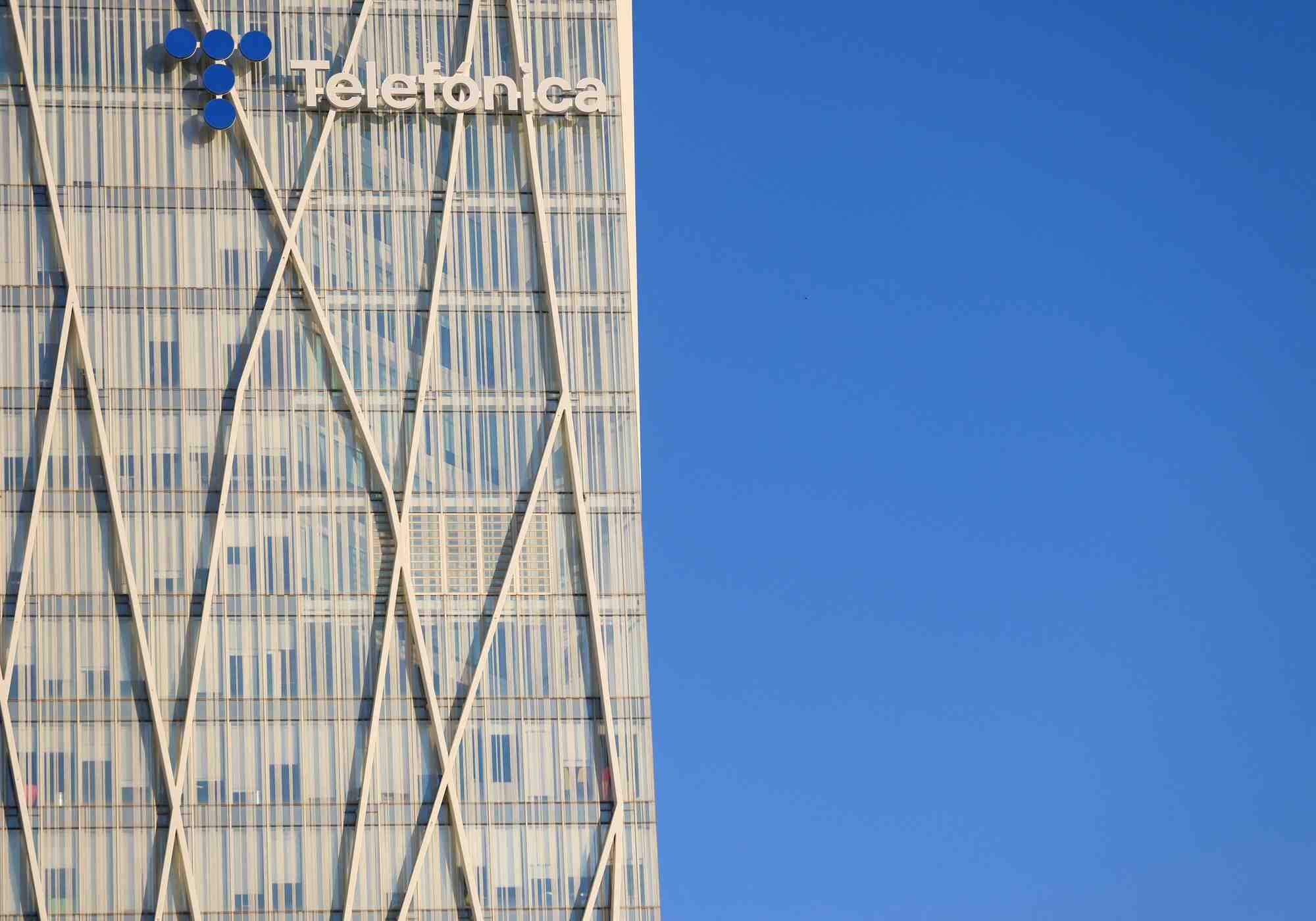 Le quartier general de telefonica a barcelone