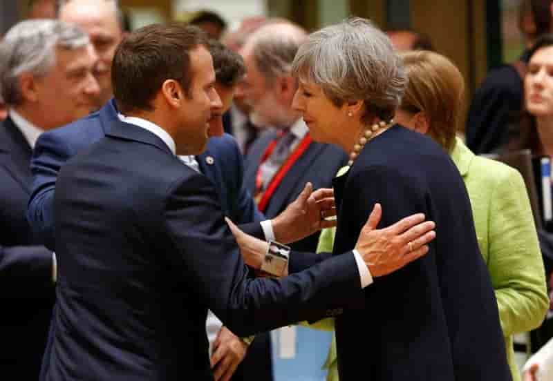Macron: pas question de rogner la phase 1 des negociations sur le brexit
