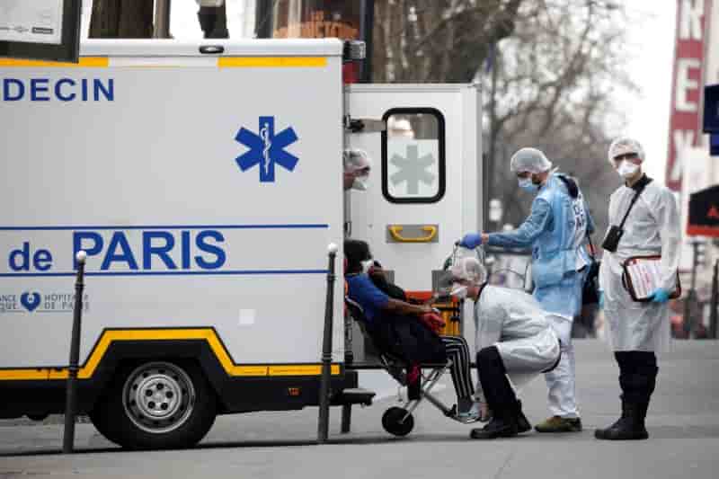 Coronavirus: la france compte 450 deces, +21% en 24 heures