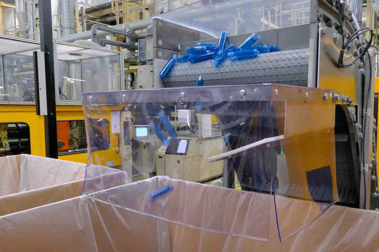 Ligne de production site ROXPET Saint-Yorre