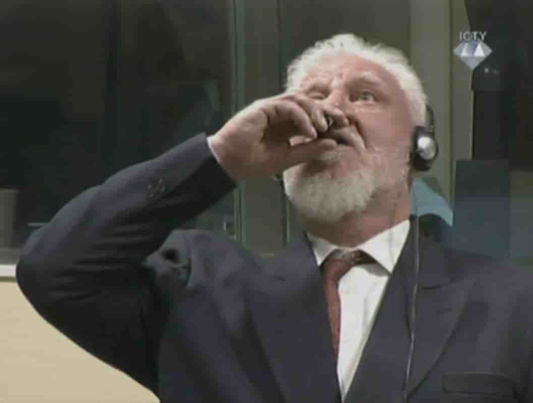 Un croate de bosnie se suicide pendant une audience du tpiy