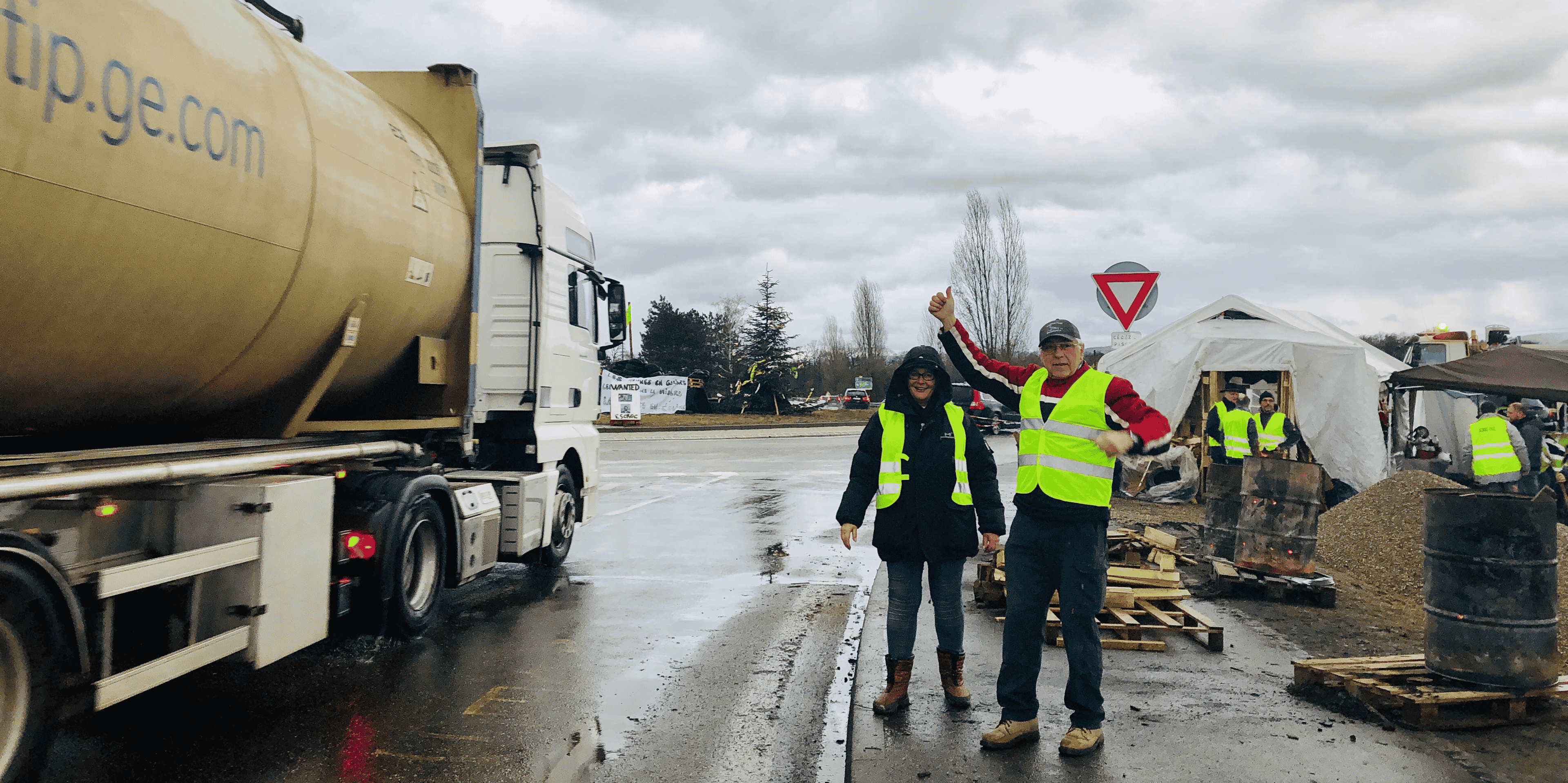 Gilets jaunes, Alsace,