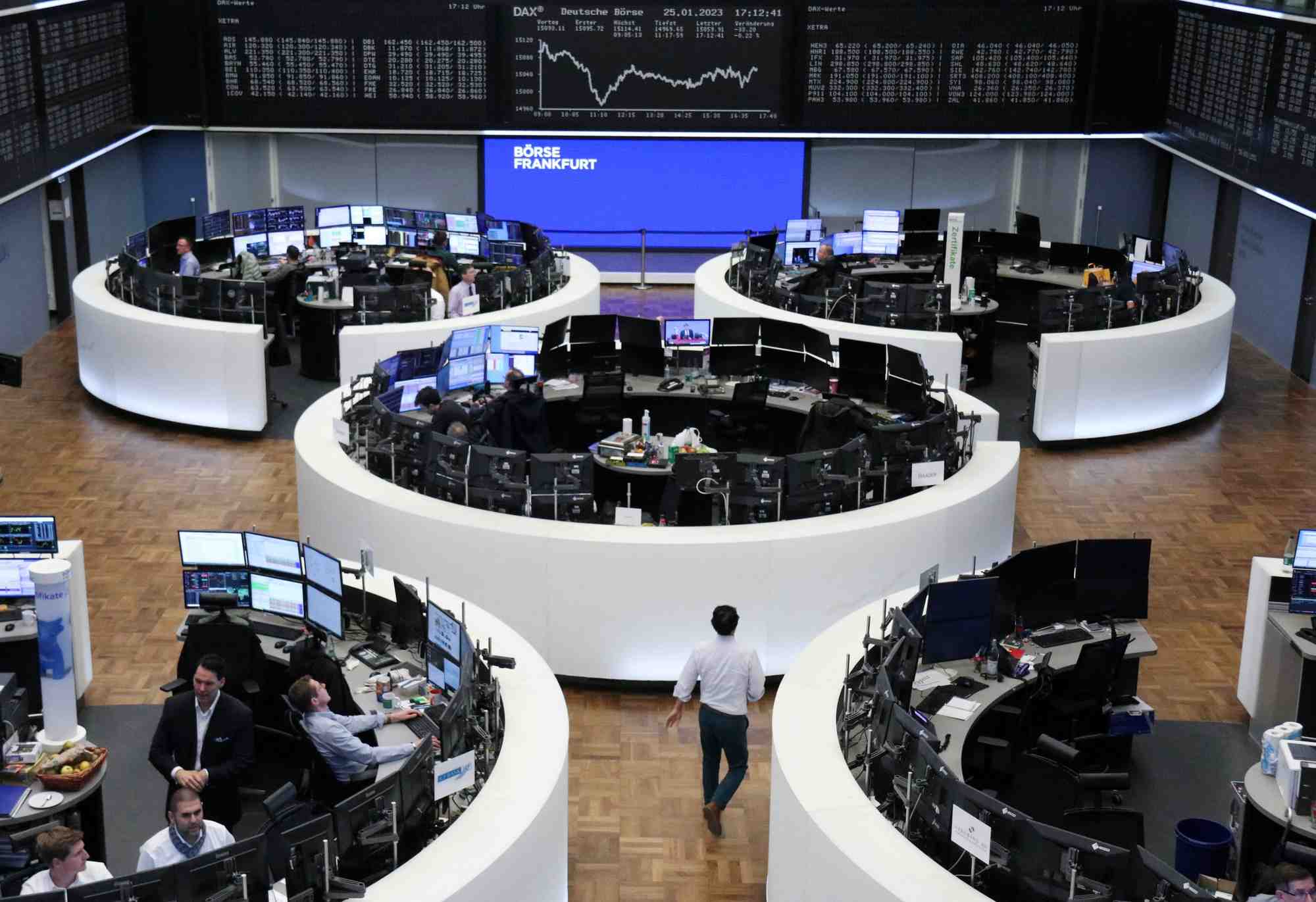 La bourse de francfort