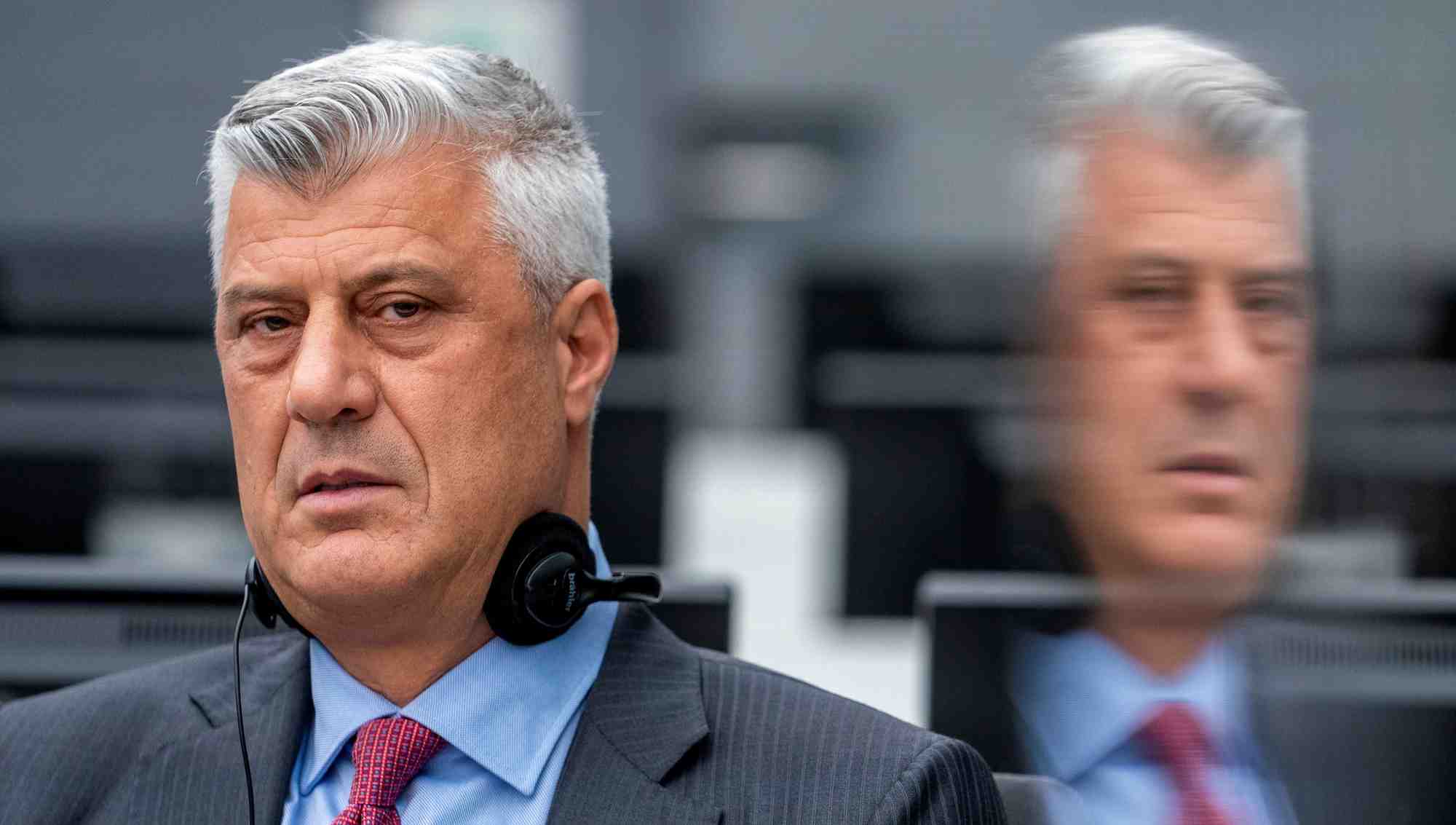 L'ancien president du kosovo hashim thaci comparait devant le tribunal de la haye