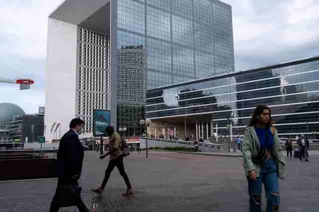 Le quartier d'affaires La Défense qui pourrait accueillir l'Anti-Money Laundering Authority (AMLA).