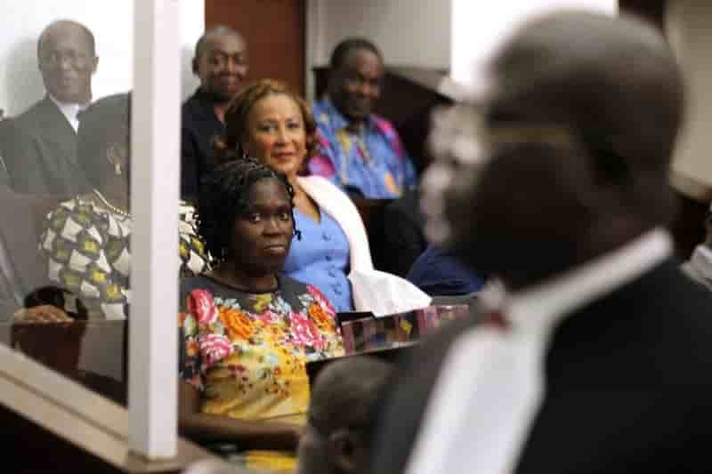 Simone gbagbo condamnee a 20 ans de prison