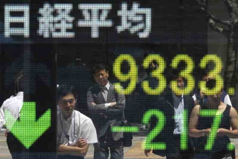 Le nikkei a tokyo finit en baisse de 0,33%