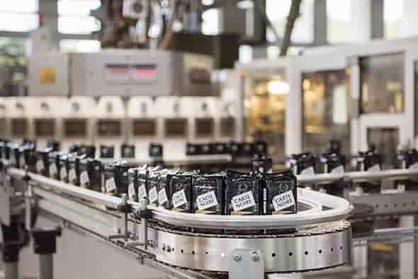 L'usine de café Carte Noire, à Lavérune (34), compte aujourd'hui 10 lignes de production