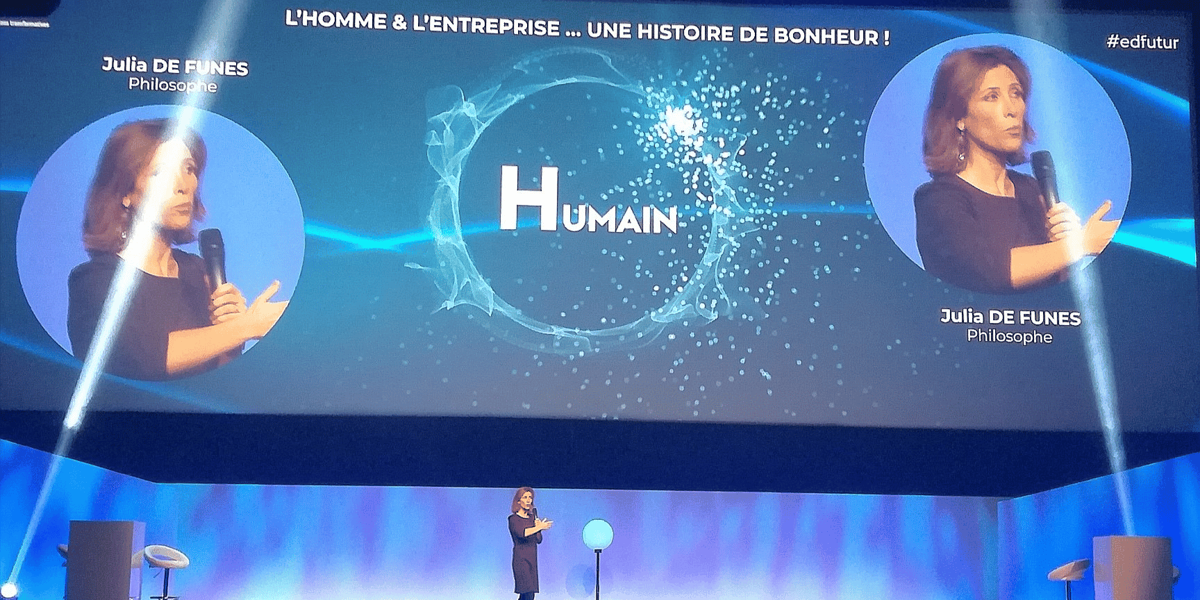 Julia De Funes à l'affiche du 5e congrès Entreprise du futur