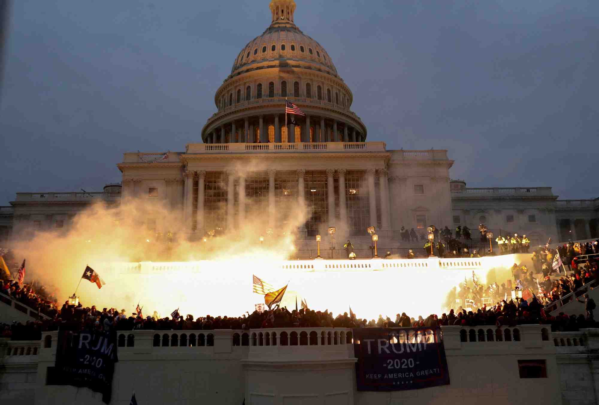 Photo d'archives : assaut du capitole a washington