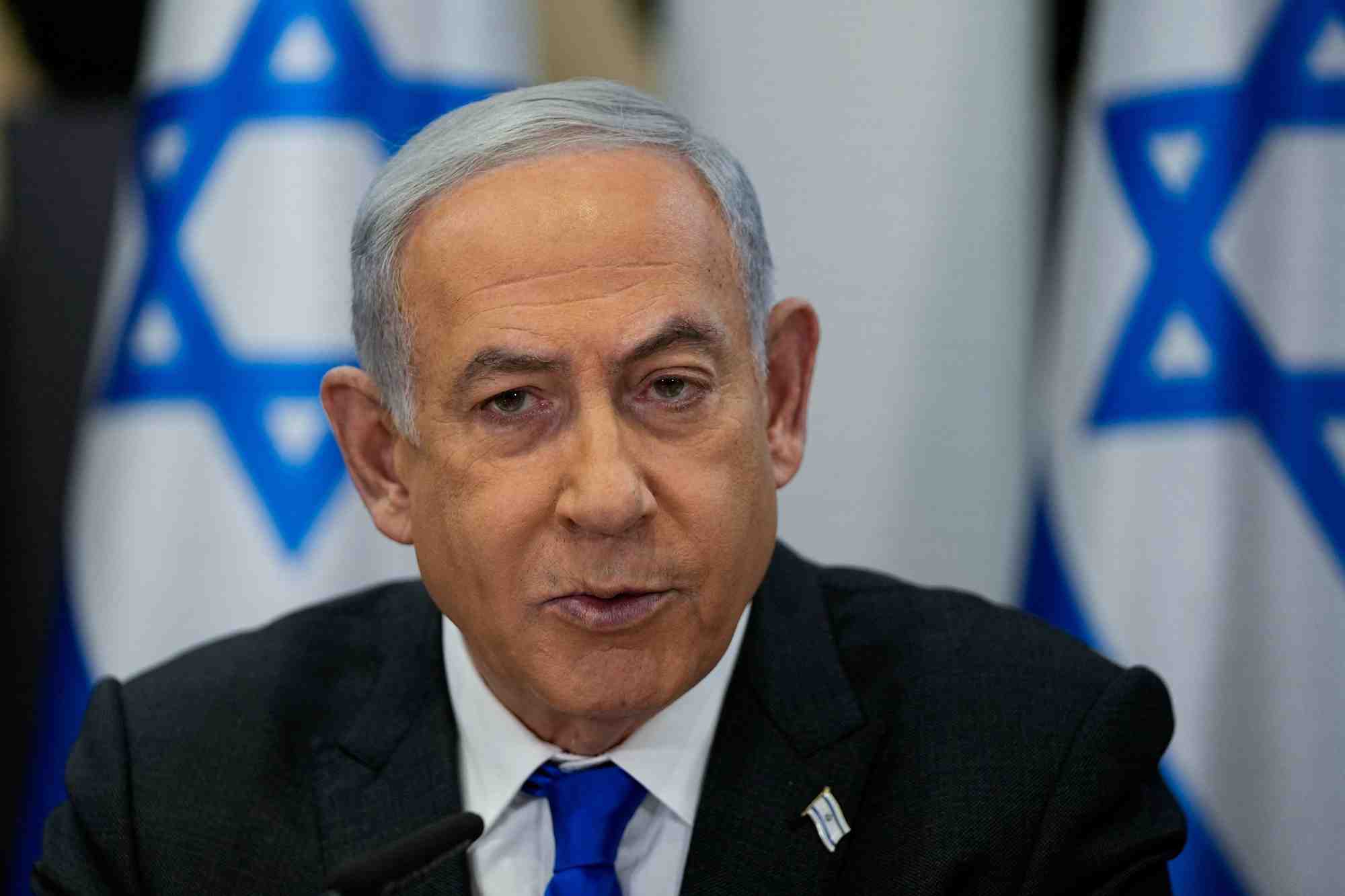 Le premier ministre israelien benjamin netanyahu