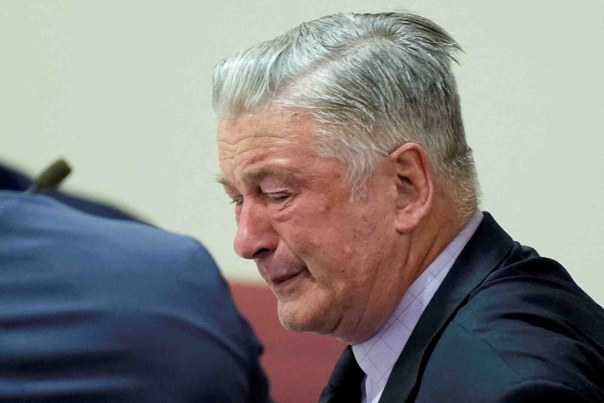 Alec baldwin lors de son proces