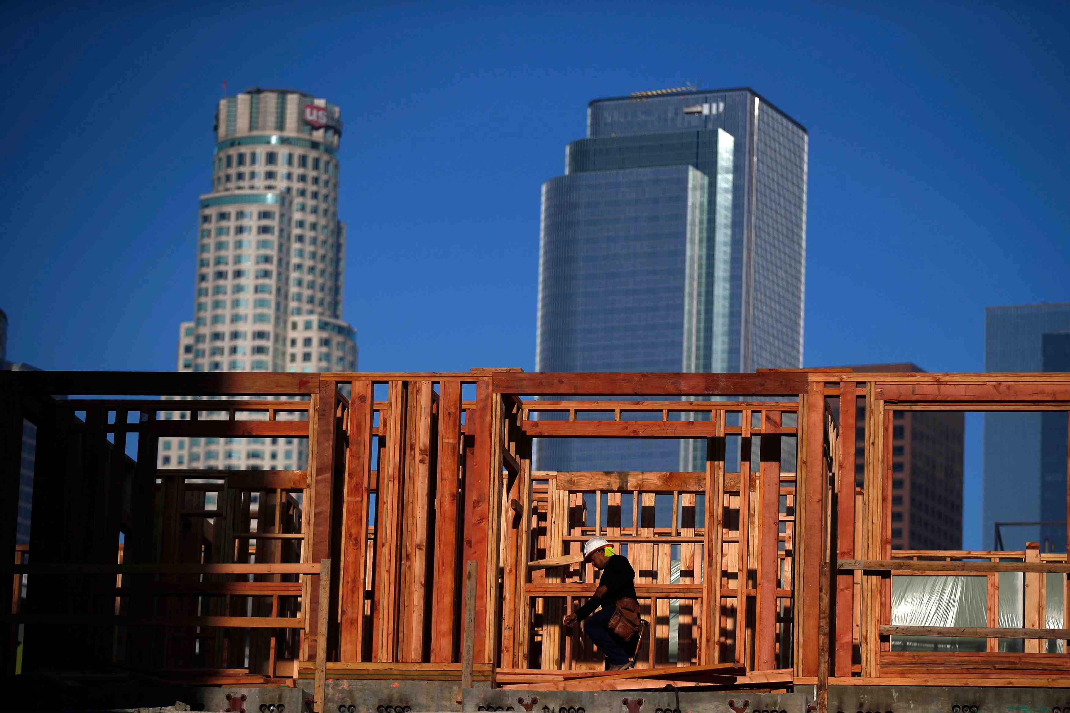 Chute des mises en chantier en fevrier aux etats-unis