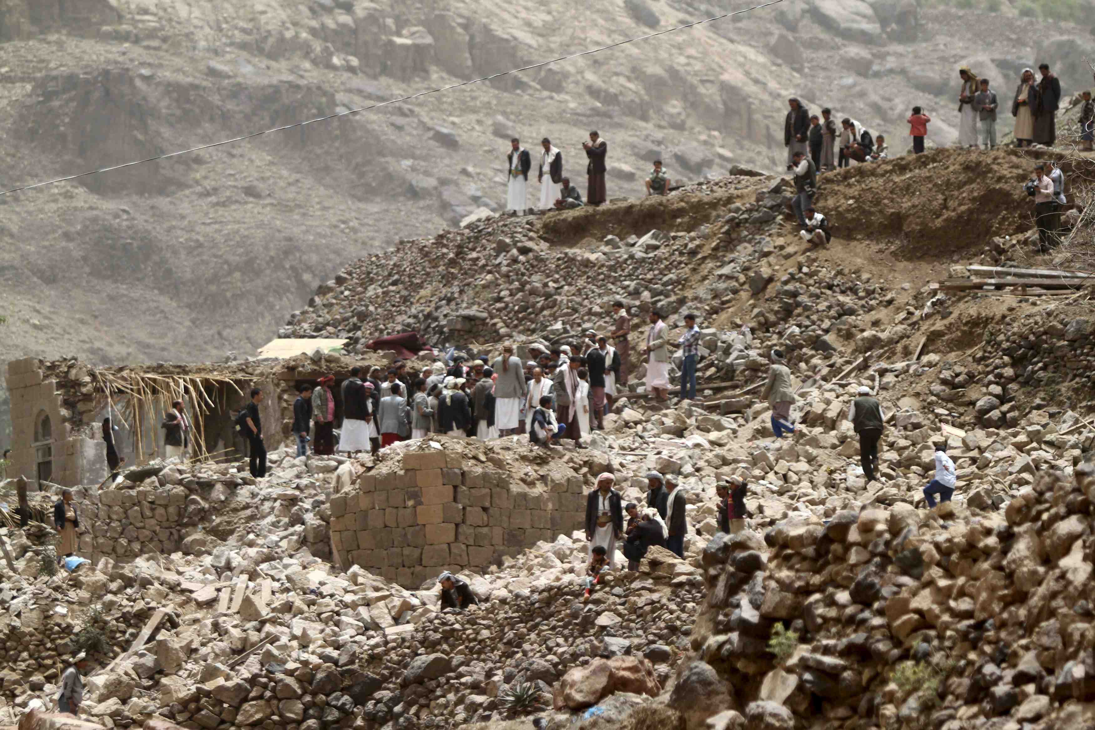 Raids aeriens au yemen