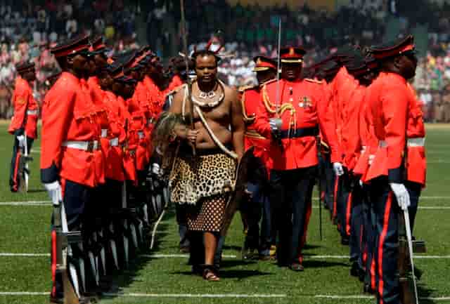 King Mswati III