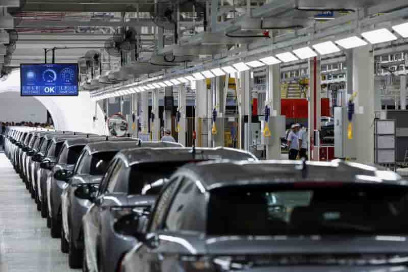 Usine de vehicules electriques de byd en thailande