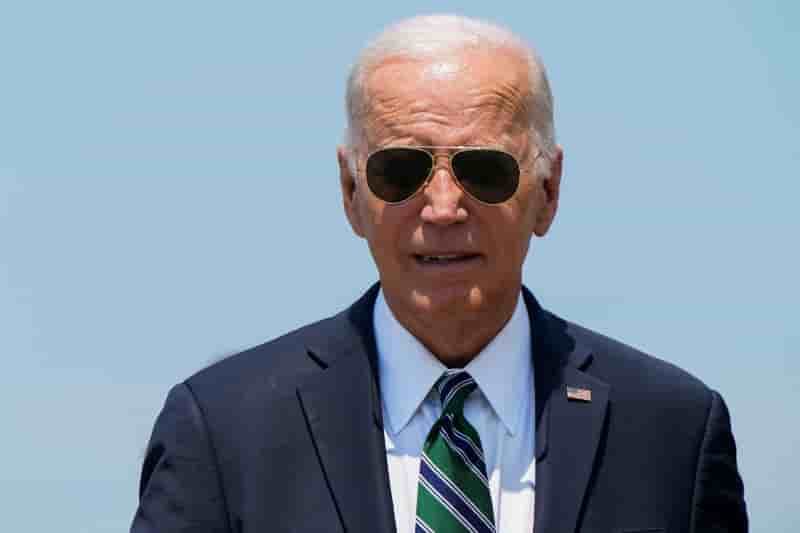 Le president americain joe biden