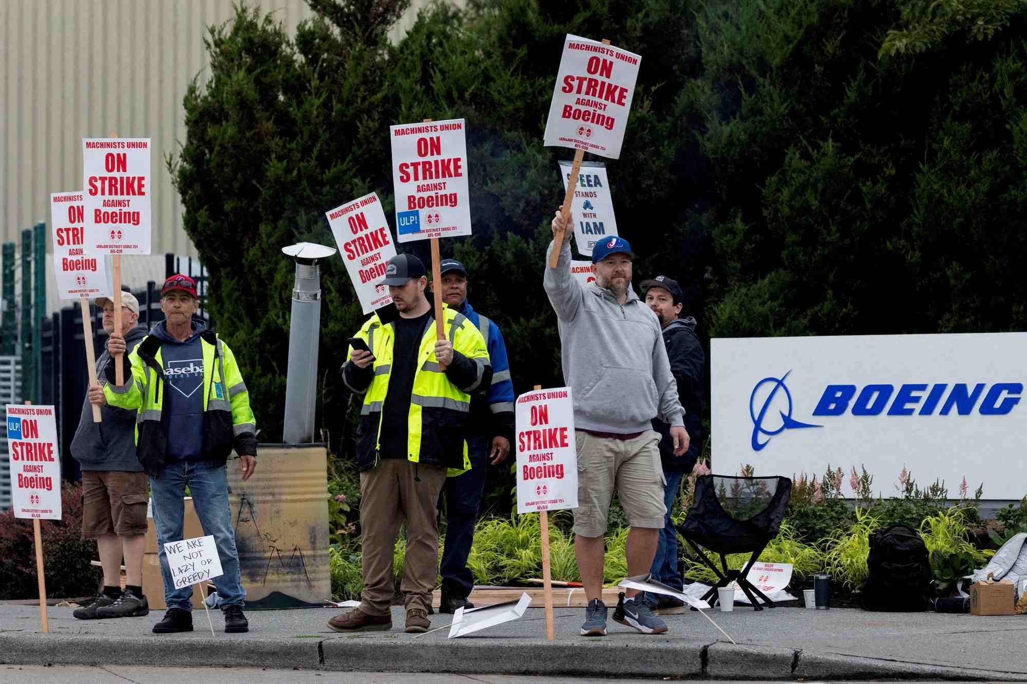 Les 33.000 employés de Seattle sont en grève depuis le 13 septembre.