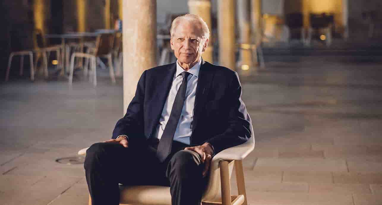 Dominique de Villepin, ex-Premier ministre de Jacques Chirac, pendant un colloque au collège des Bernardins sur la Dignité en politique, le 12 juin 2025.
