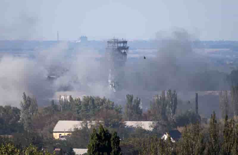 La lutte pour l'aéroport de Donetsk se poursuit en Ukraine
