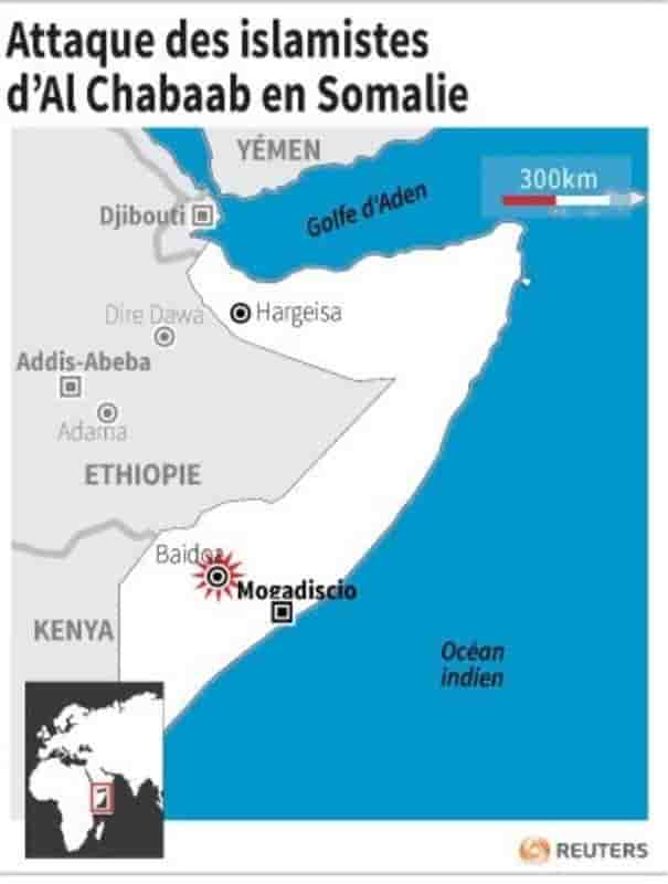 Attaque des islamistes d'al chabaab en somalie