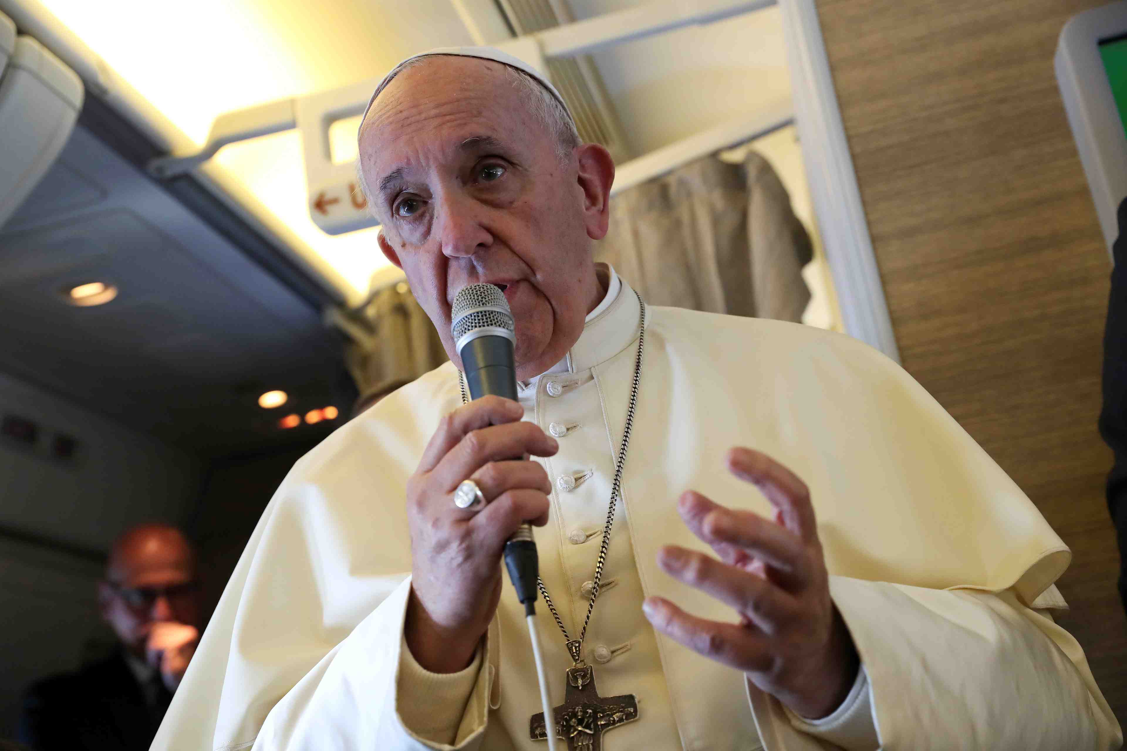 Le pape francois denonce l'inegal acces a la nourriture