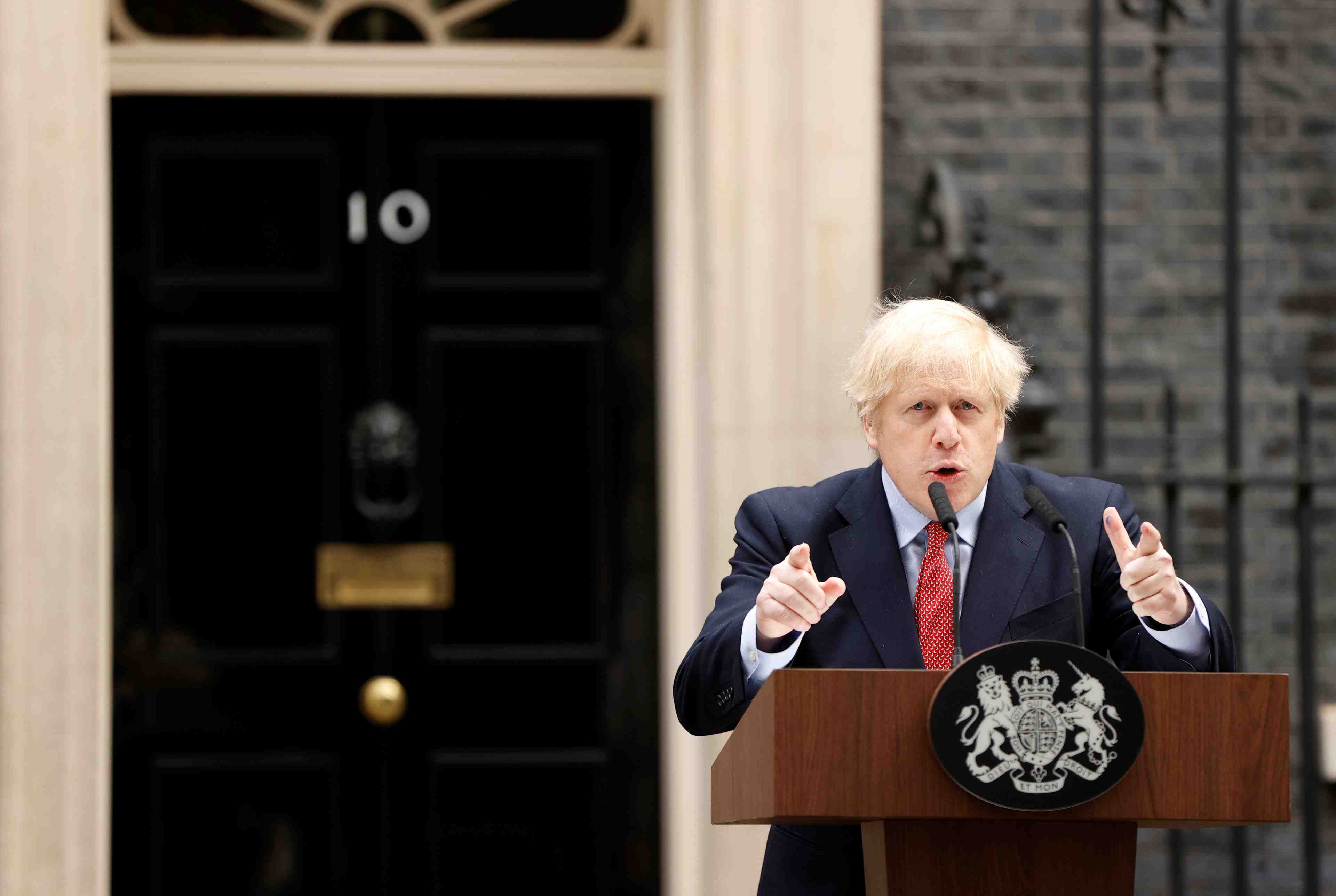 Coronavirus: boris johnson volontariste pour son retour a downing street