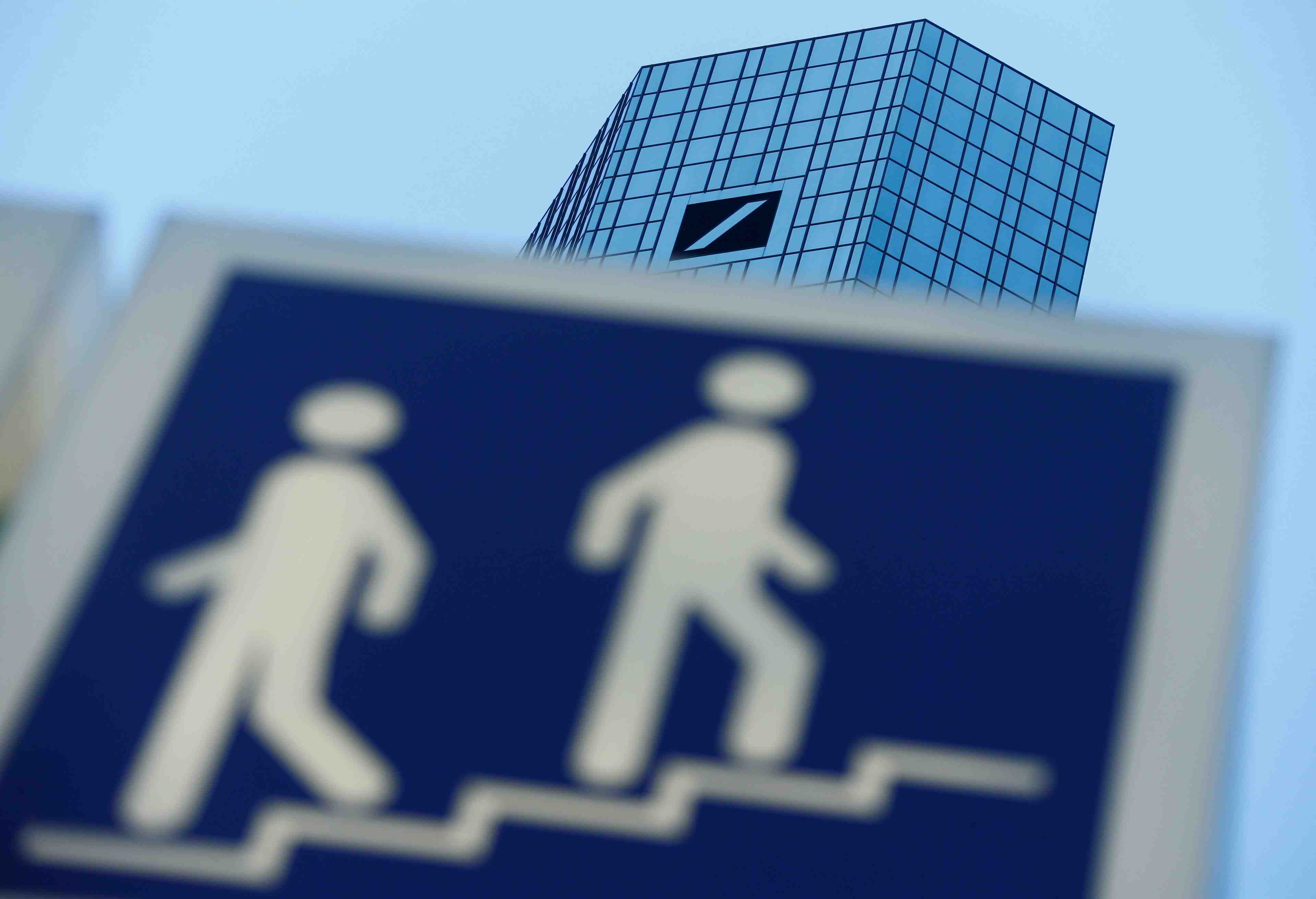 Deutsche bank a suivre a la bourse de francfort
