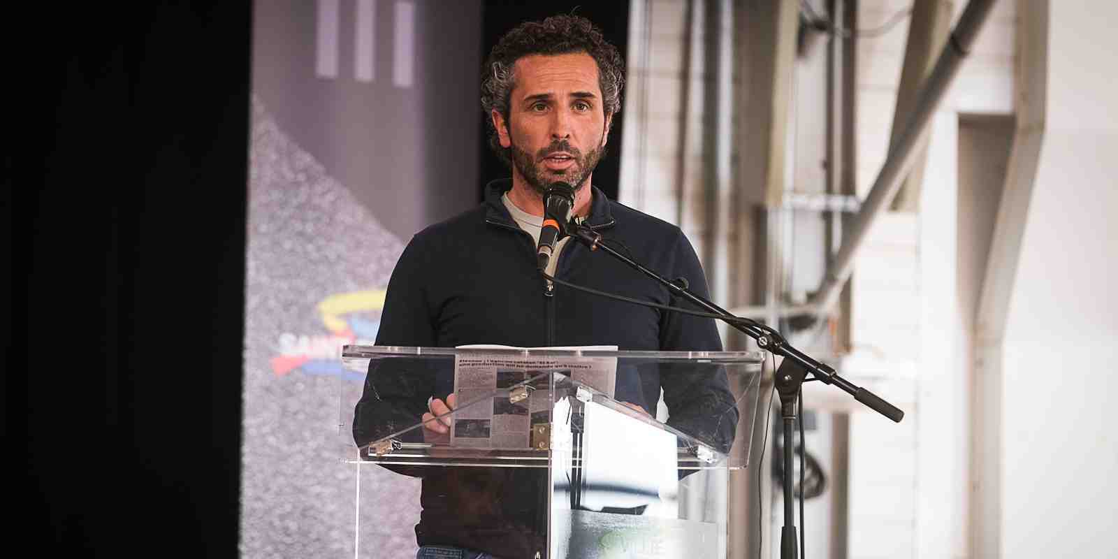 David Massot, président de l'ASA du canal de Thuir (l'une des associations autorisées qui gèrent les canaux et les systèmes d'irrigation sous pression dans les Pyrénées-Orientales