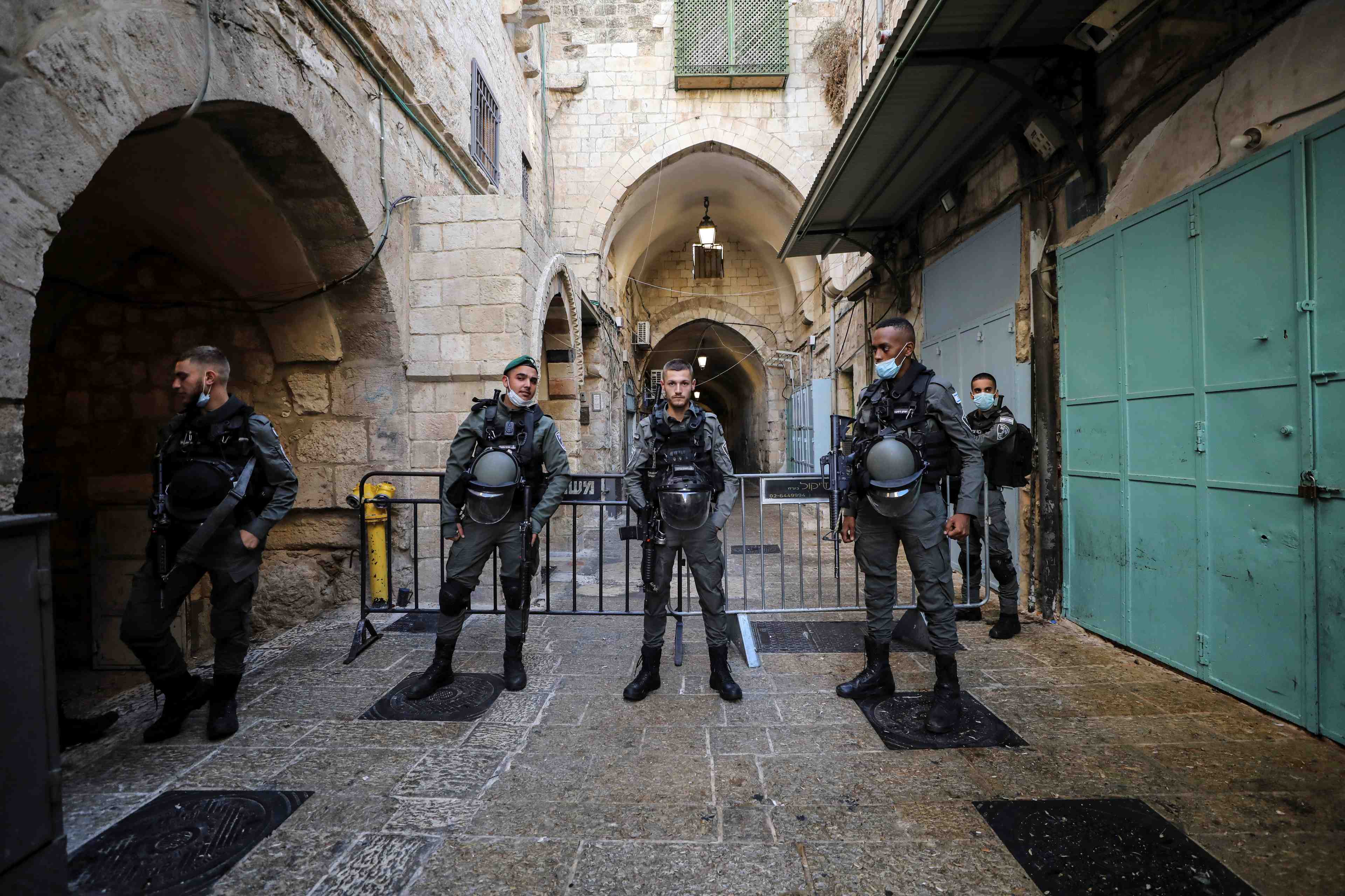 Trois palestiniens tues par les forces de securite israeliennes