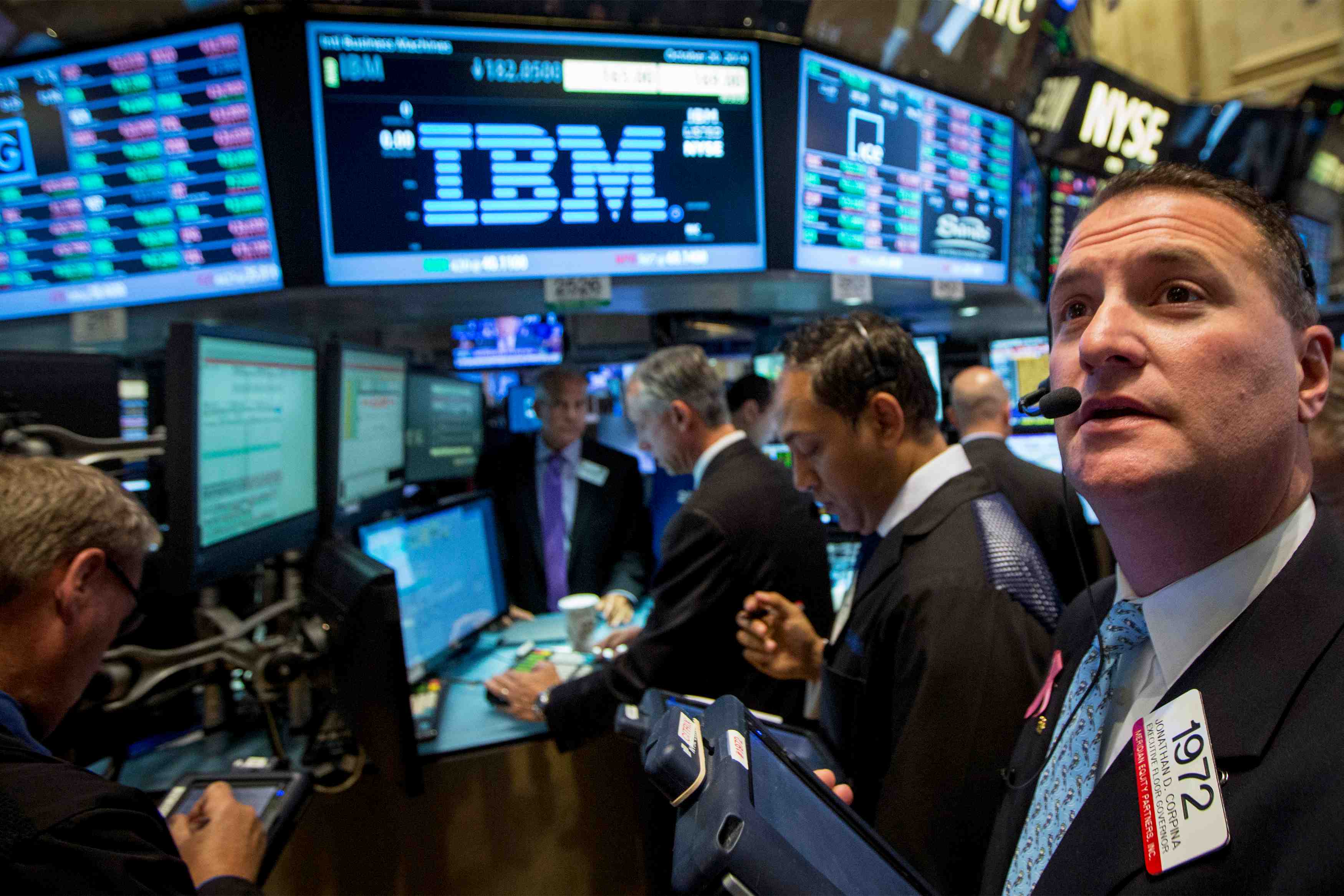 IBM, Nasdaq, Tech, informatique, NYSE, Wall Street, Bourse de New York