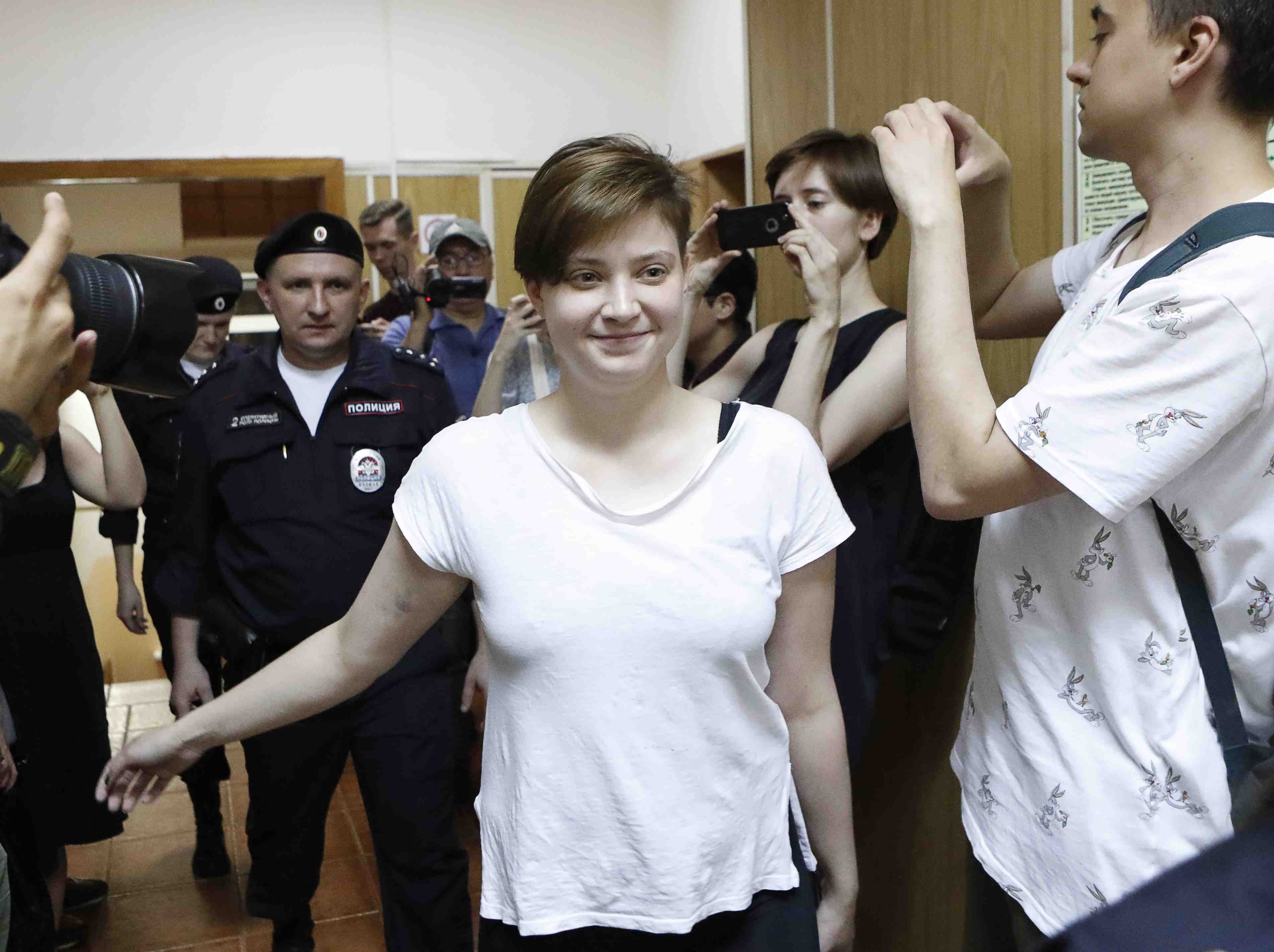 Russie: sanctions contre les agents presents lors de l'intrusion des pussy riot