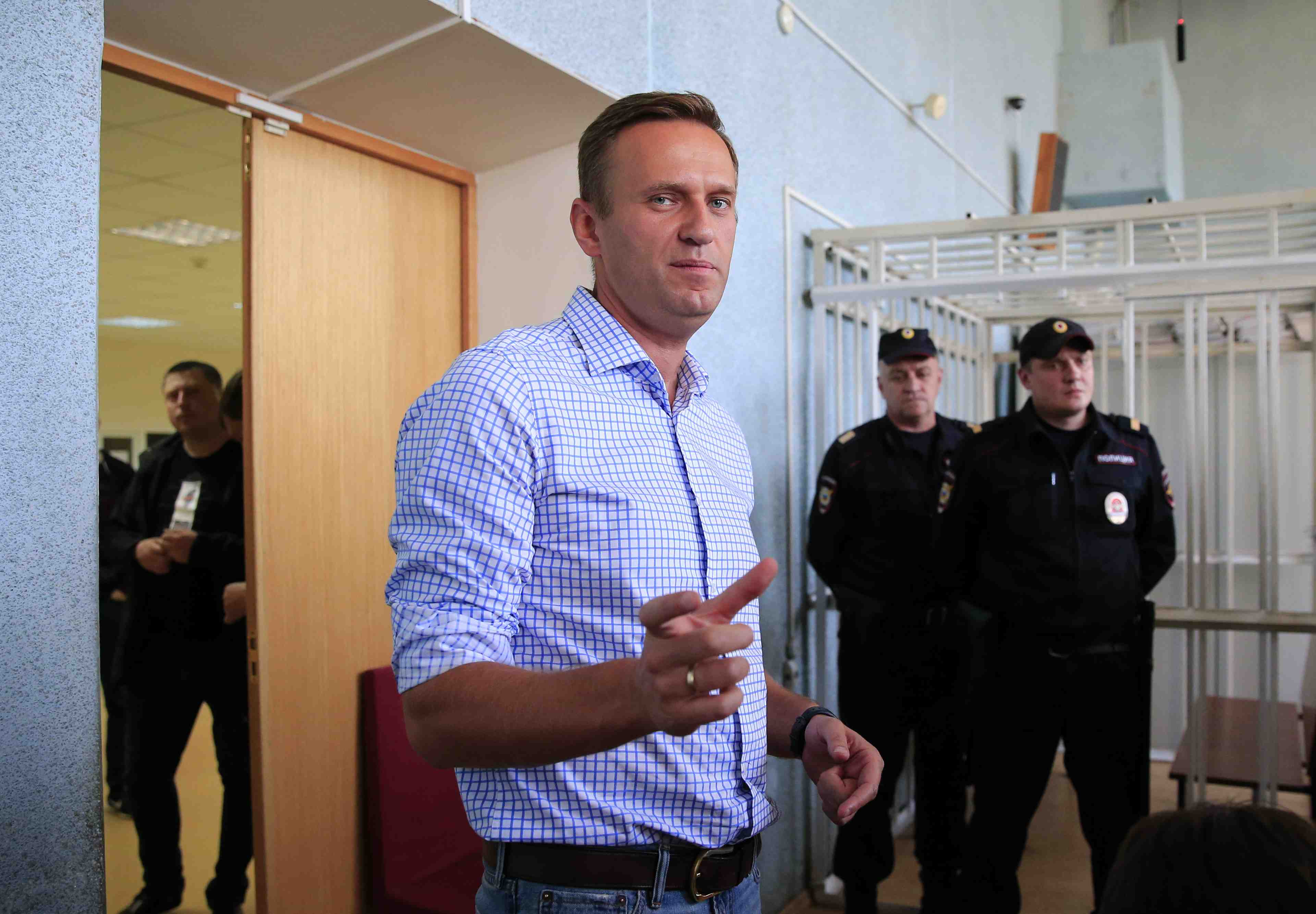 Russie: l'opposant navalny condamne a dix jours de prison