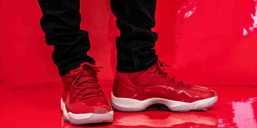 baskets rouges