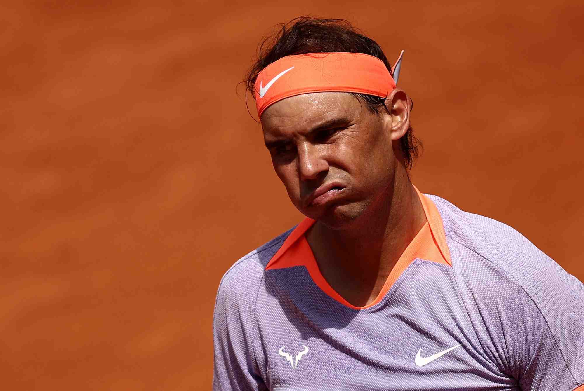 Rafael nadal a l'open d'italie 2024