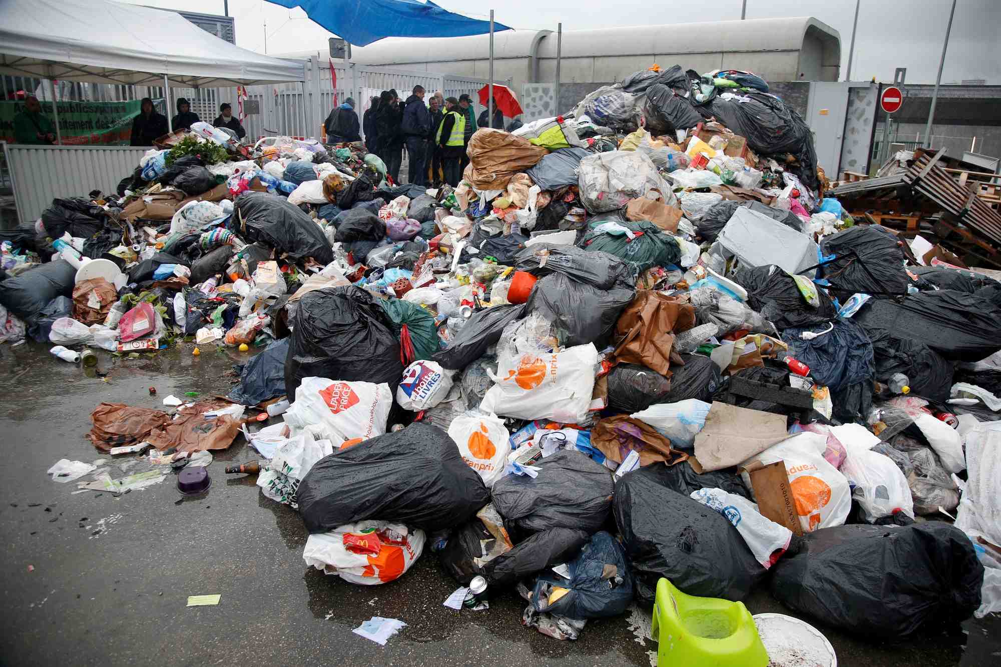 éboueurs Paris ordures