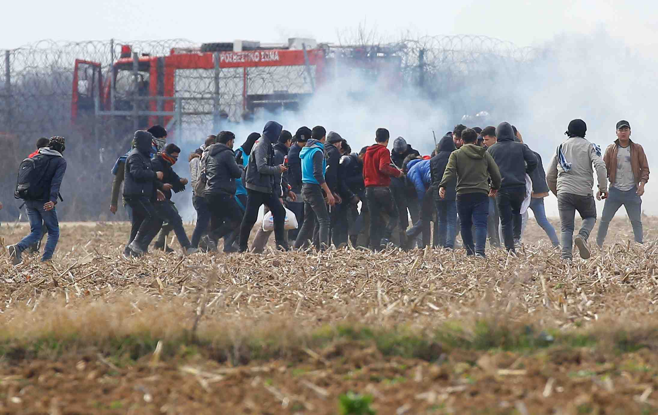 Nouveaux heurts a la frontiere greco-turque