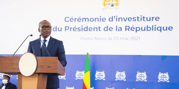talon patrice benin investiture
