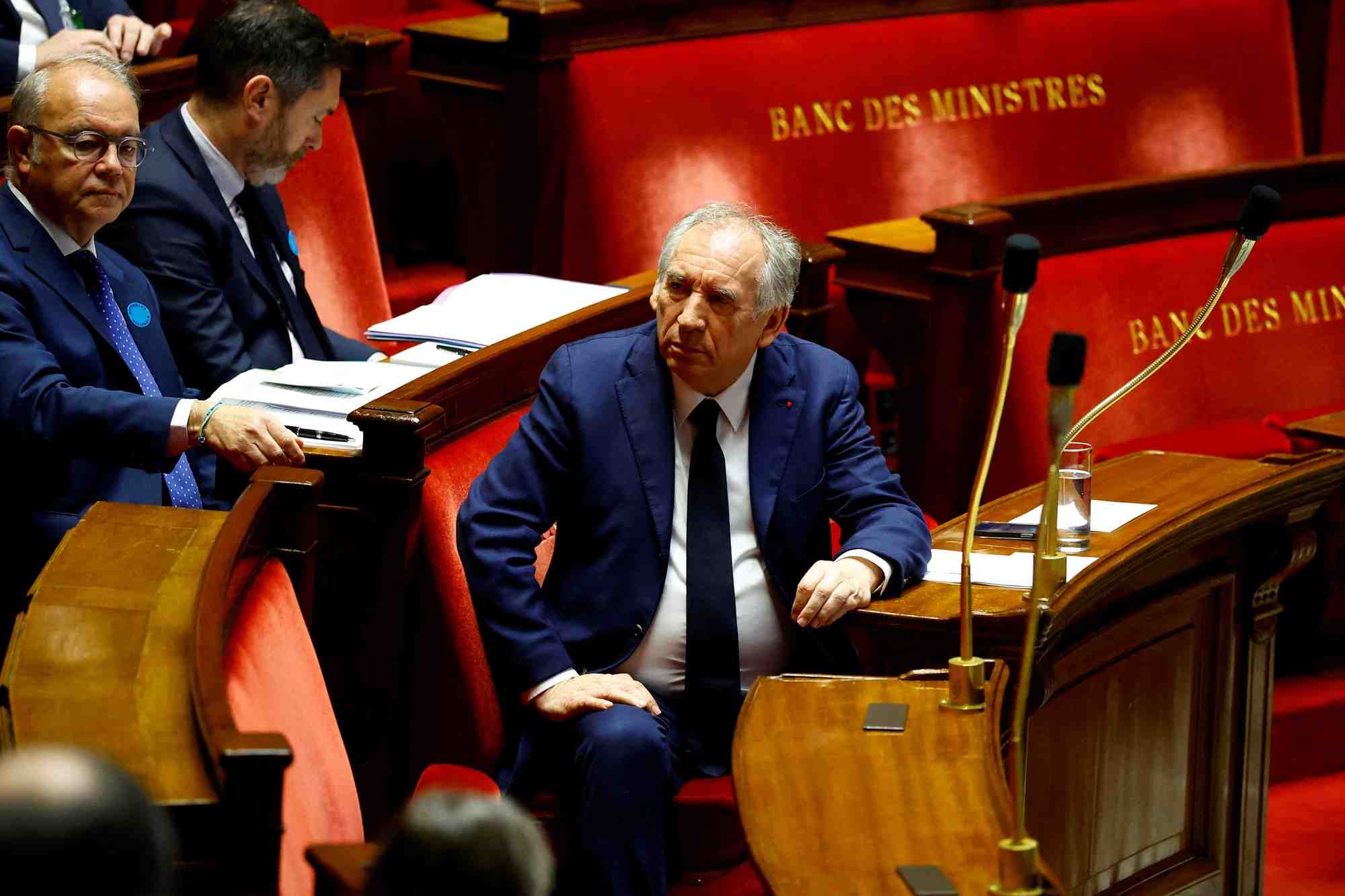 Séance de questions au Premier ministre à l'Assemblée nationale à Paris