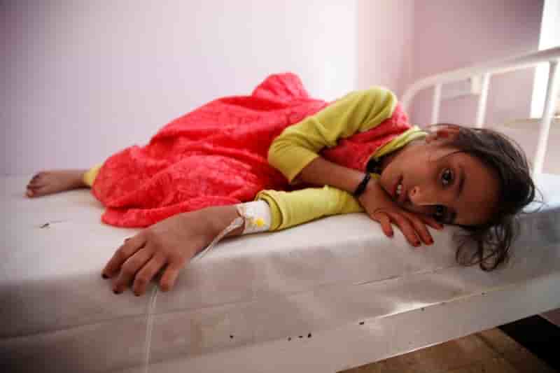 Augmentation des cas de cholera a sanaa, capitale du yemen