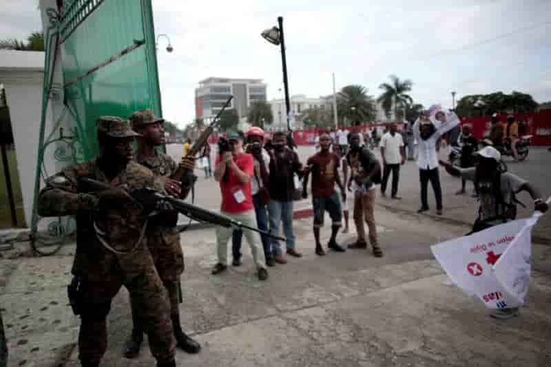 Election presidentielle sous tension a haiti