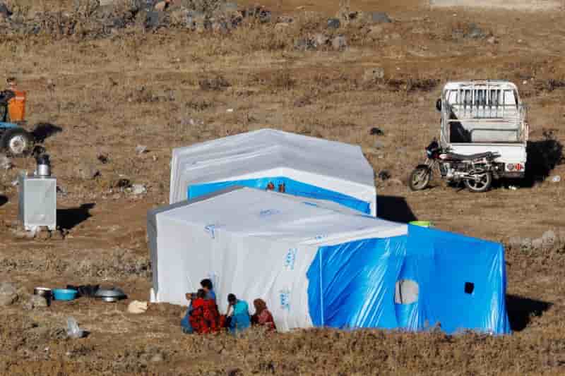 L'onu reclame un corridor de securite pour 140.000 refugies syriens