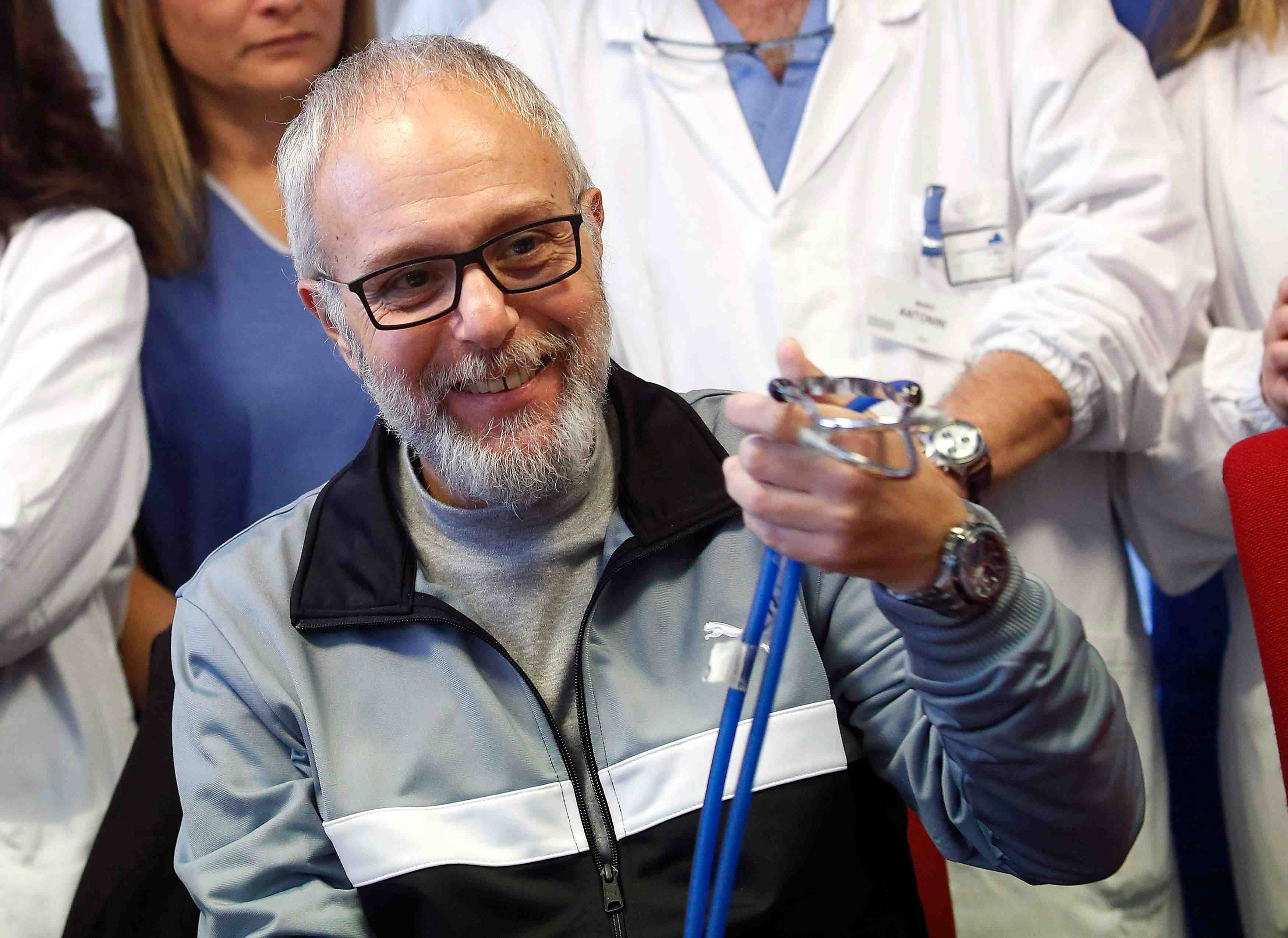 Le medecin italien atteint d'ebola est gueri