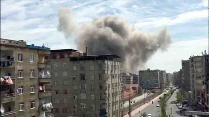 Une explosion fait plusieurs blesses a diyarbakir en turquie