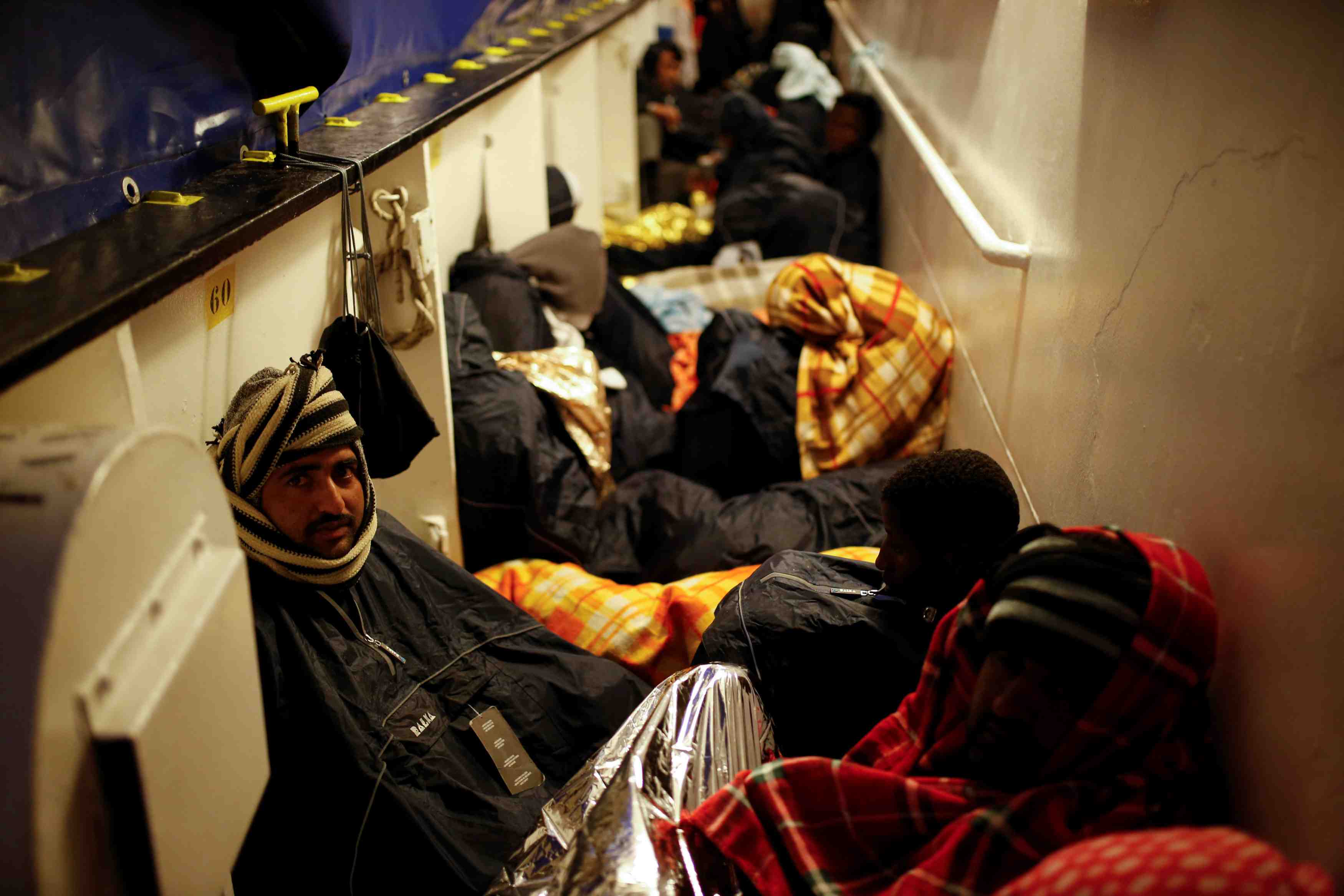 Plus de 300 migrants recueillis en 48 heures au large de la libye