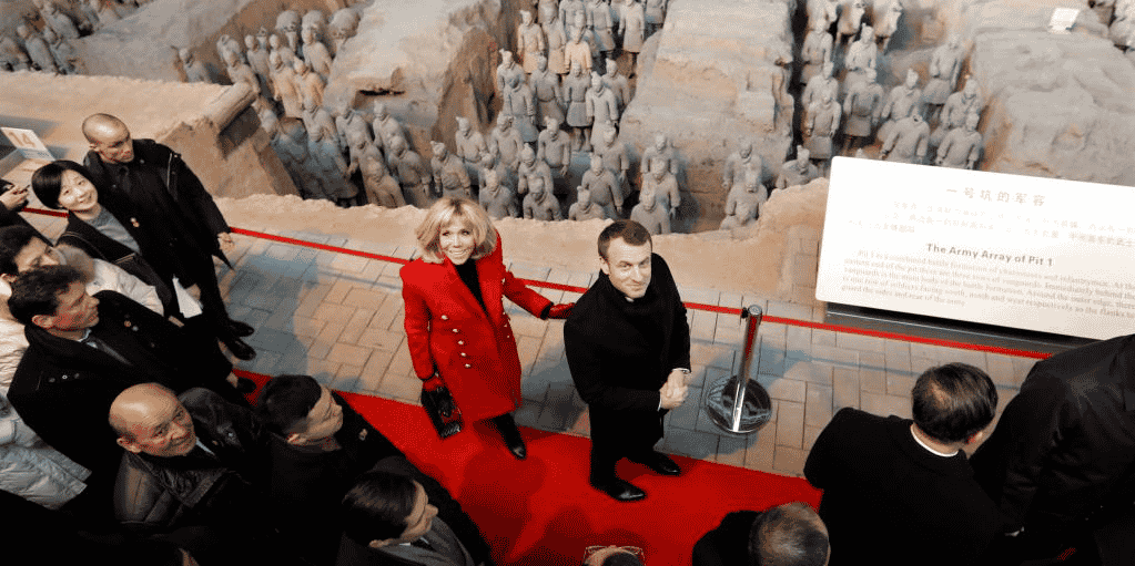 macron chine