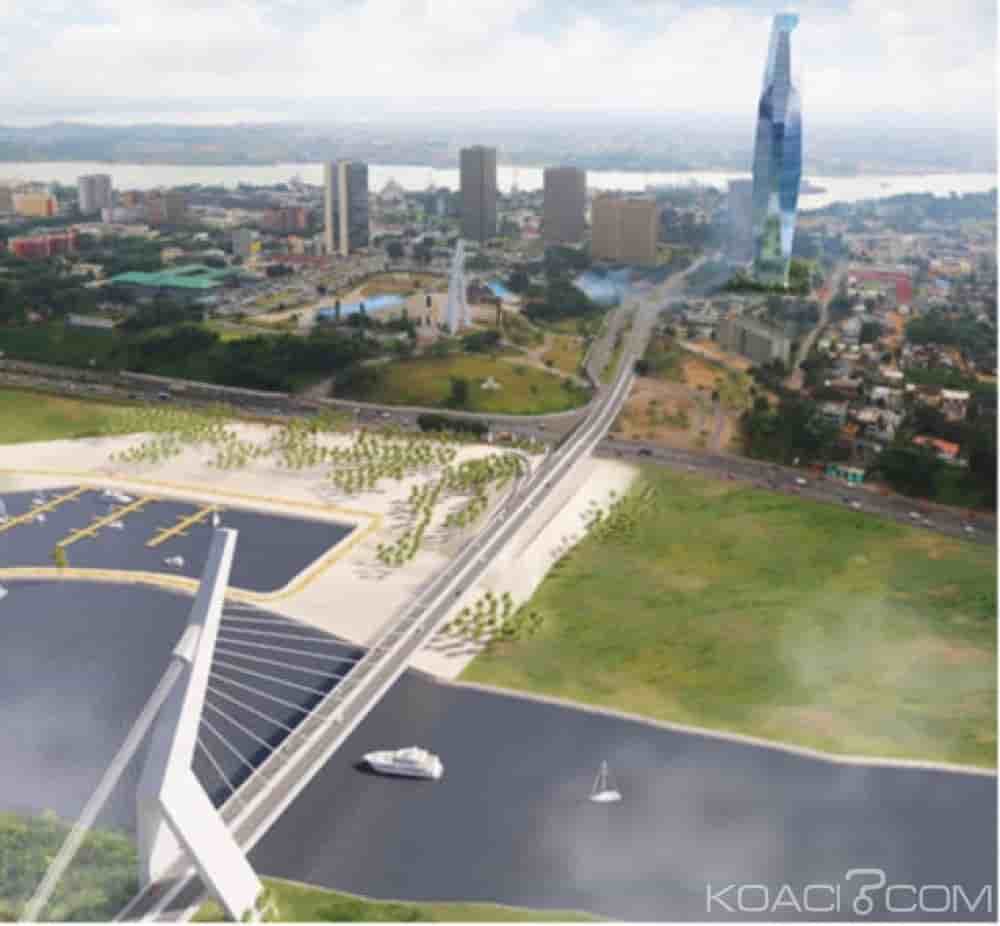 Pont Cocody Plateau Abidjan Côte d'Ivoire