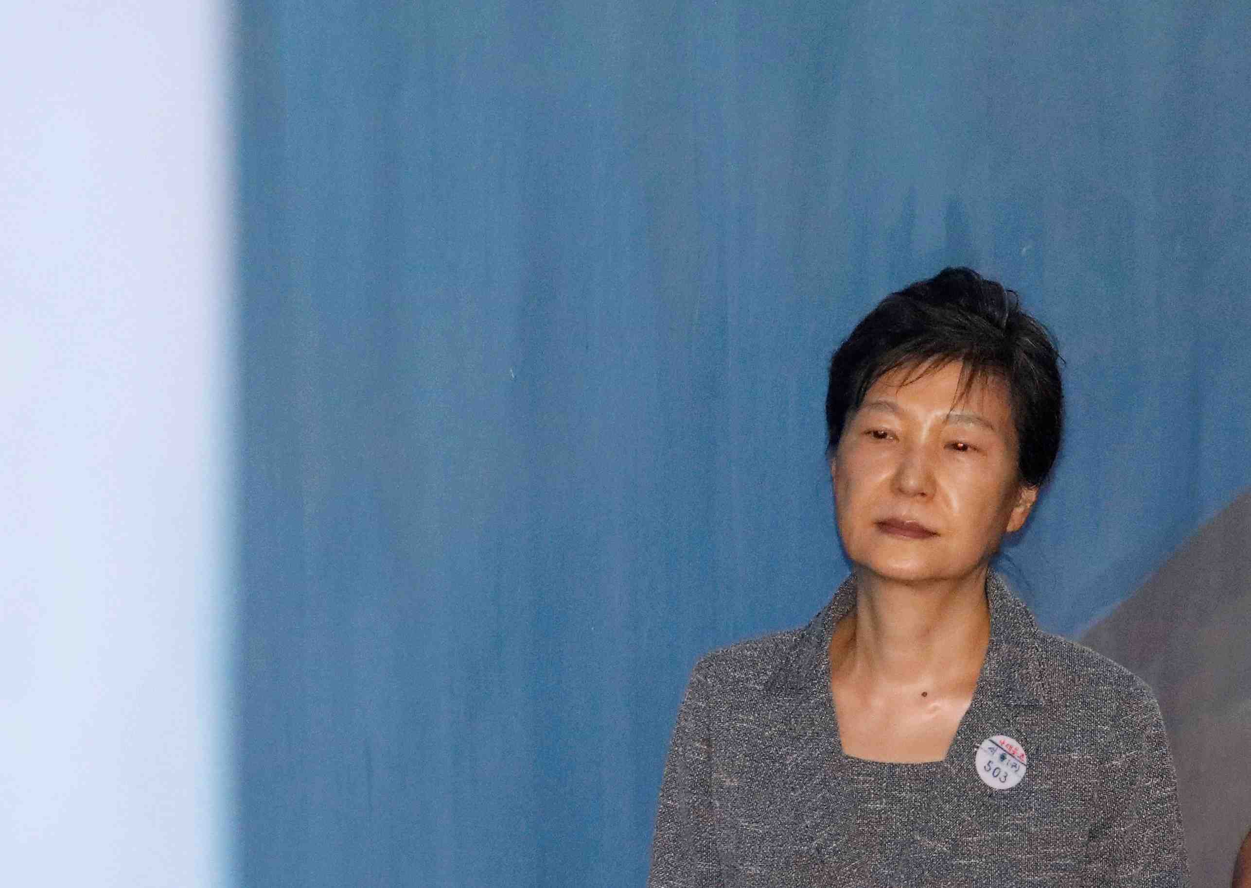 Coree du sud: l'ancienne presidente park geun-hye graciee